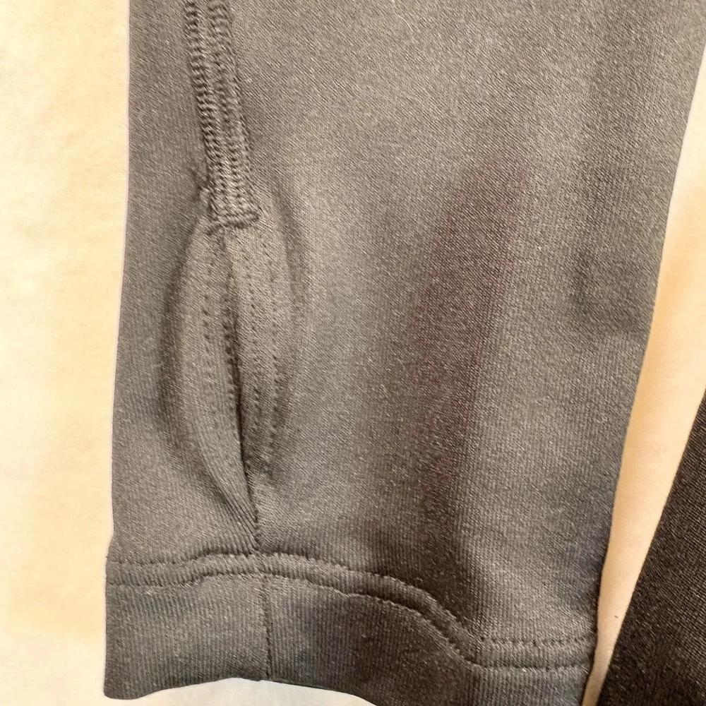 Nike Pro Combat Womens Small Black Live Strong Compression 1/4 Zip Pullover